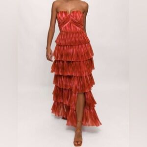 Anthropologie “Hutch” Dress, Sime Plisse, Size 14
